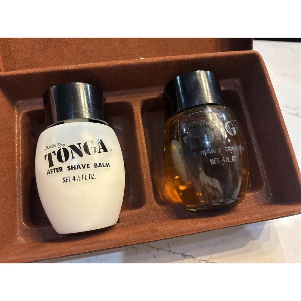 SEALED Vintage Amway Cologne 4 Oz And After Shave Balm 4.5 Oz NEW.